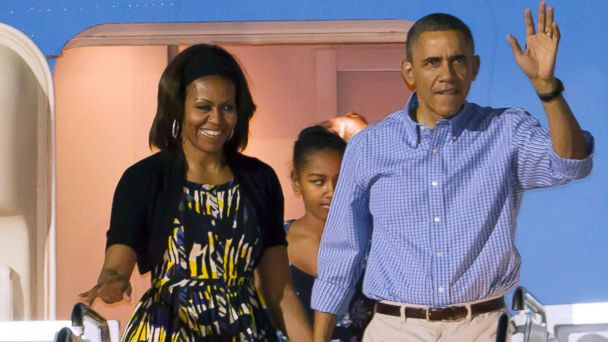 Обама заряза Мишел на Хаваите (ФОТО)