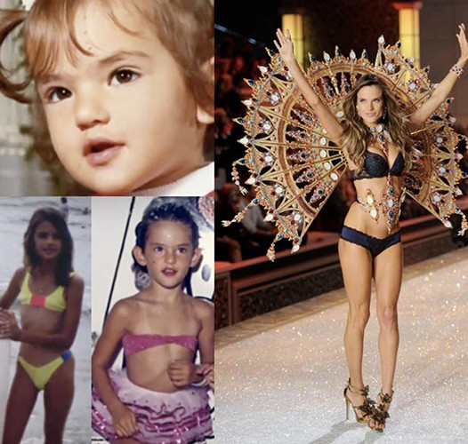 Ето какви бяха ангелите на Victoria's Secret като деца! (СНИМКИ)