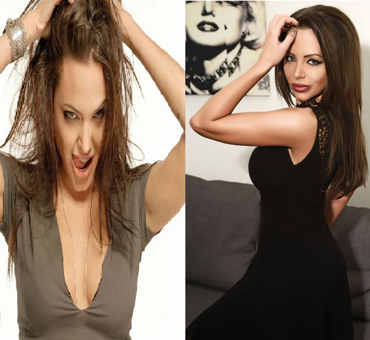 Българската Анджелина Джоли по-красива от оригиналната? /СНИМКИ/