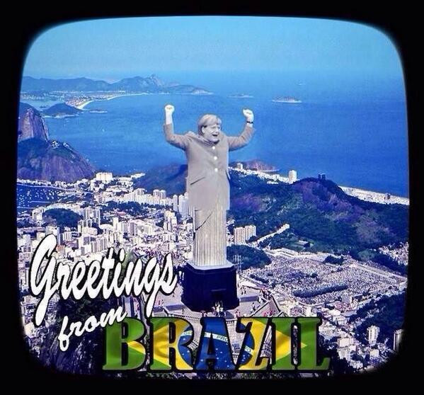 Германия смаза Бразилия – най-забавните и споделяни постове в мрежата