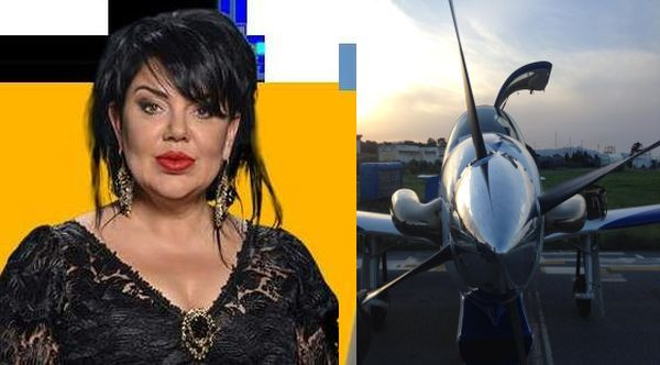 Ваня Червенкова се хвали с красавица и частен самолет (СНИМКИ)