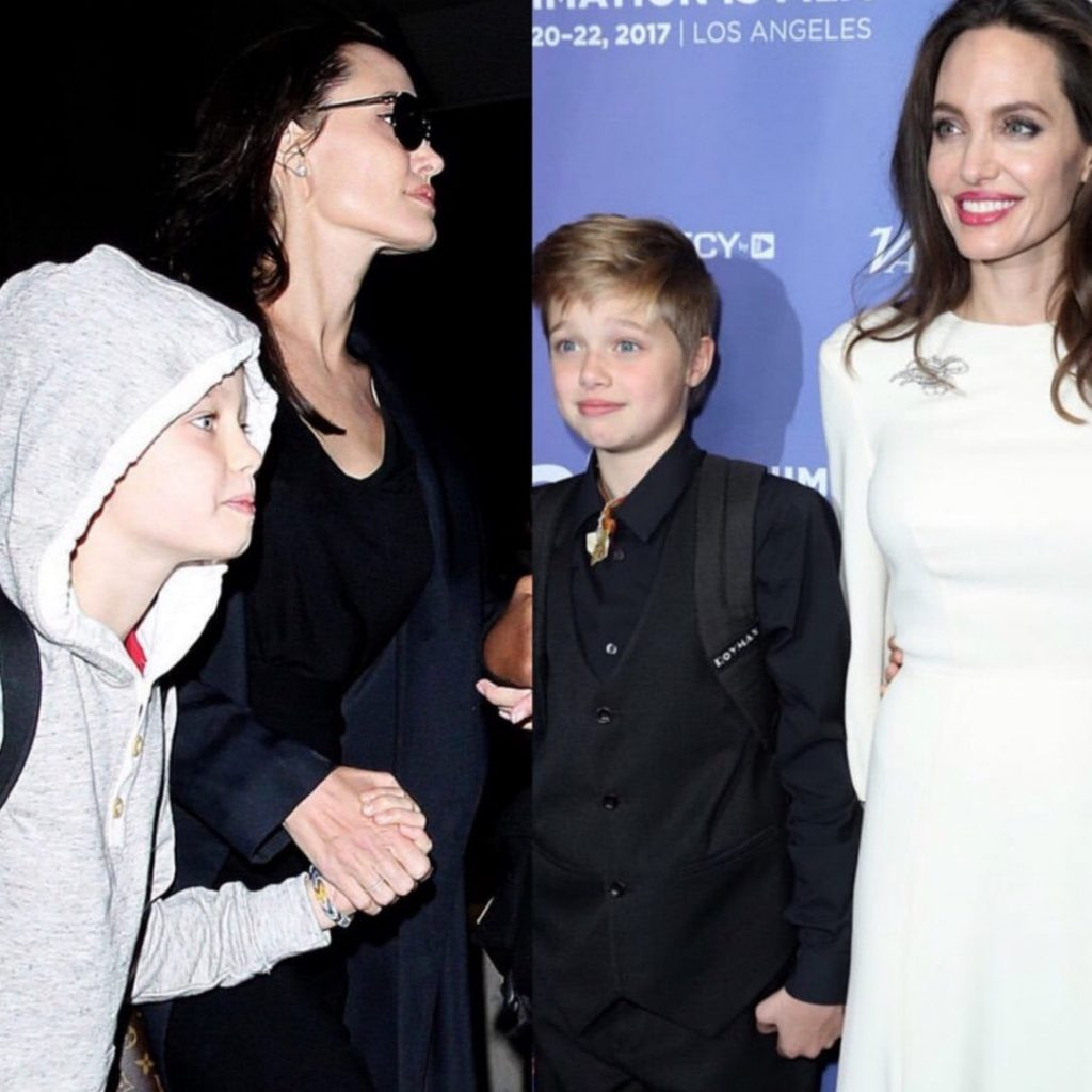 Ето как дъщерята на Анджелина Джоли и Брад Пит стана Джон!