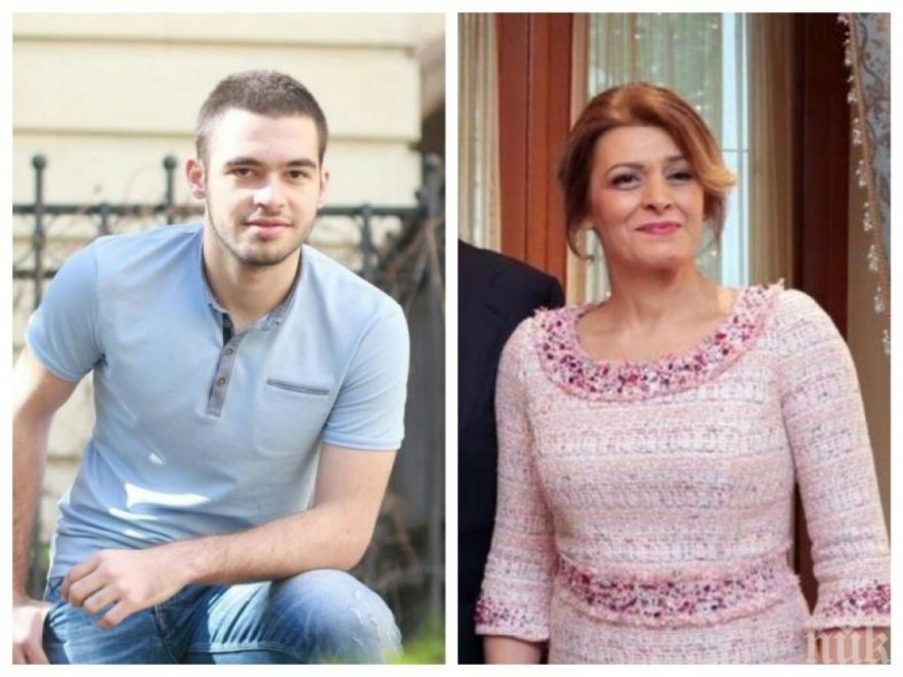 Синът на Деси Радева се върна в България от Щатите! (още подробности)