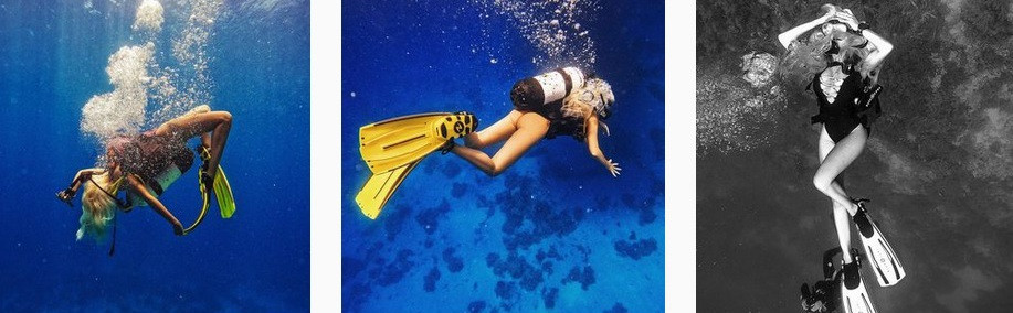 Уникум: Андреа с жесток фотошоп дори на снимките под вода! (виж тук)