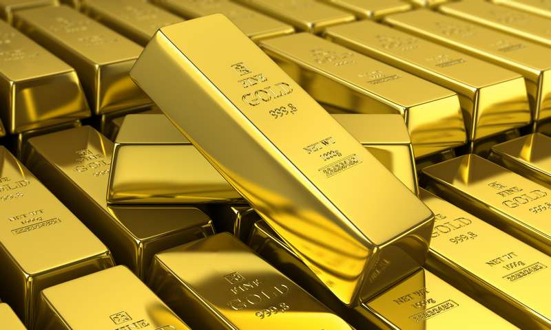 Спад в цената на златото
