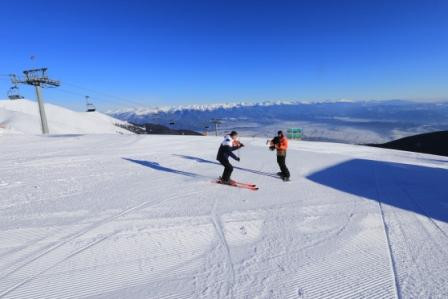 Васко Василев свири по върховете на Пирин за Световната купа по ски и Световното младежко първенство - Снимка 2