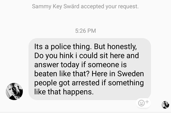 Пълен обрат: Шведът, обвинен за побоя над Сани Алекса, разкри шокиращата истина! (снимки + подробности) - Снимка 4