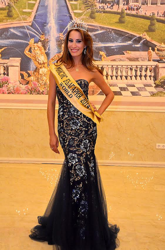 Кристиана Костадинова спечели престижната корона за най-красива омъжена жена през 2014-та 
