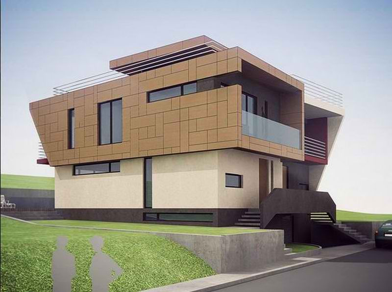 По този проект е строена къщата на Слави Трифонов в Драгалевци
