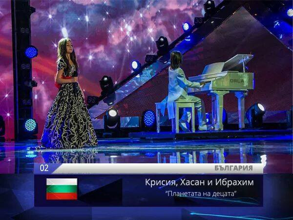 Велика Крисия взриви Евровизия с гласа си!