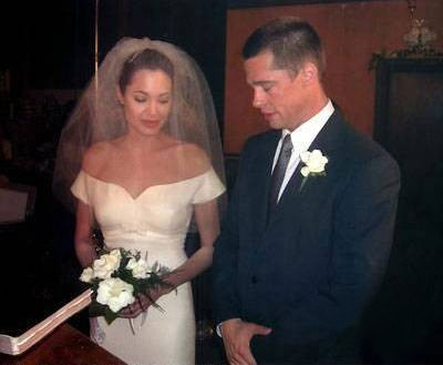 Най-накрая Брад и Джоли се венчаха след години семеен живот без брак 