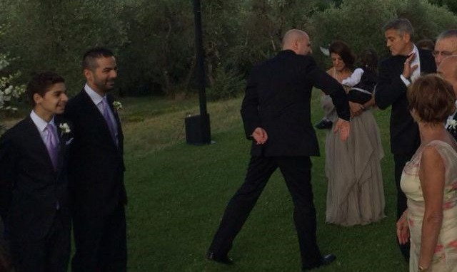 И Клуни на сватбата на Венци
