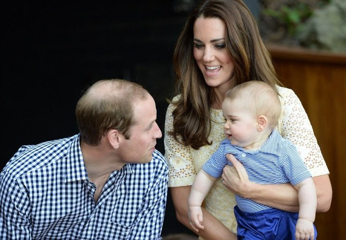 Принц Джордж дари голямо щастие на Кейт Мидълтън