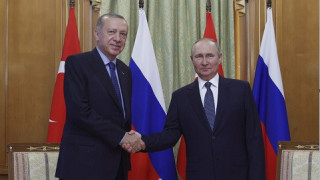 Приключи 4-часовата среща Путин-Ердоган: Какво се договориха двамата