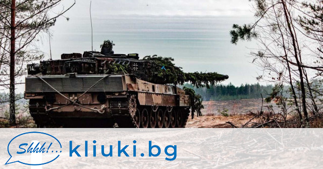 Украйна вече използва доставените танкове от съюзниците й като те