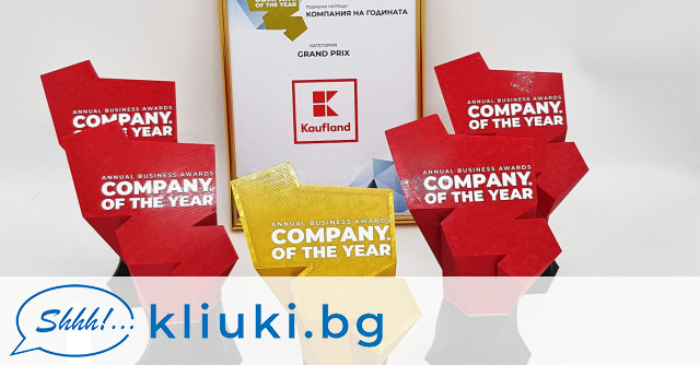 Kaufland България спечели най много отличия в тазгодишното издание на конкурса