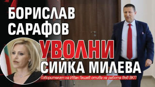 Борислав Сарафов уволни Сийка Милева