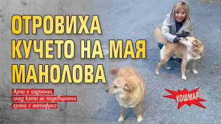 КОШМАР: Отровиха кучето на Мая Манолова