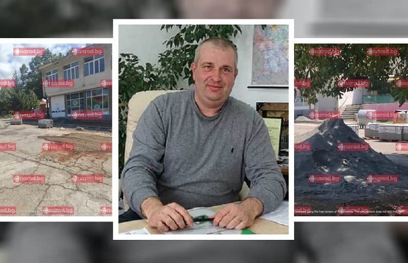 Калоян Илиев, кмет на Ихтиман прави ремонтира за 350 хил. лв. 2 тротоара (СНИМКИ)