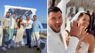 Хубавият Станислав от „Хелс китчън“ вдигна сватба на морето