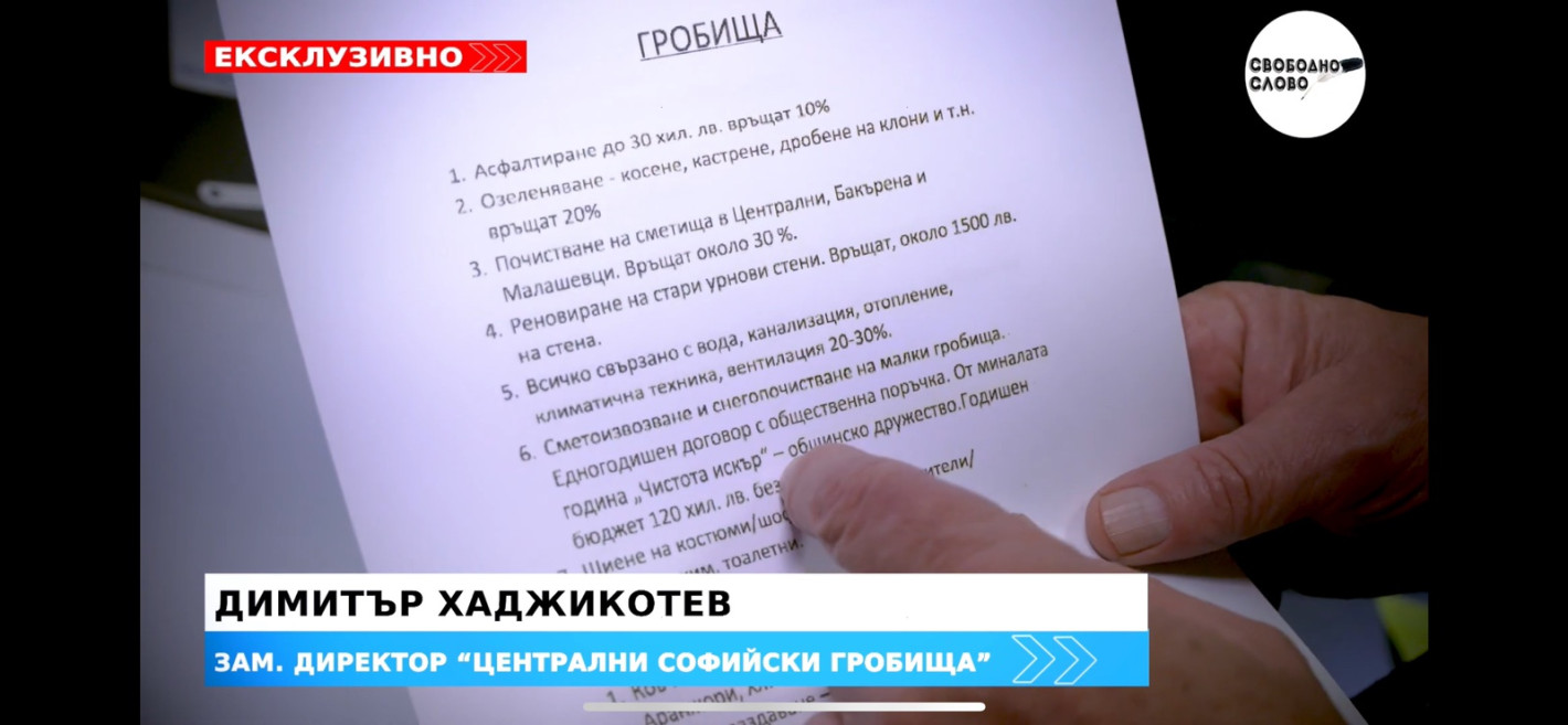 Ексклузивно в kliuki.bg.! Кой иска да приватизира софийските гробища? Първа част (ВИДЕО)