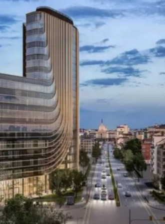 22 етажа, 34 дка: Нов небостъргач никне на пъпа на София