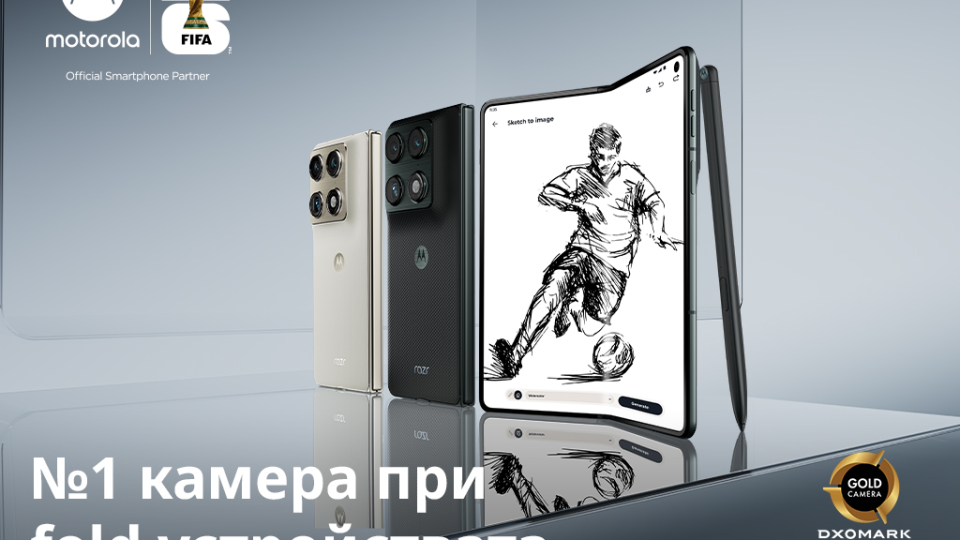 Vivacom стартира предварителни поръчки на новия Motorola Razr Fold с до 200 евро | 391.17 лв. отстъпка