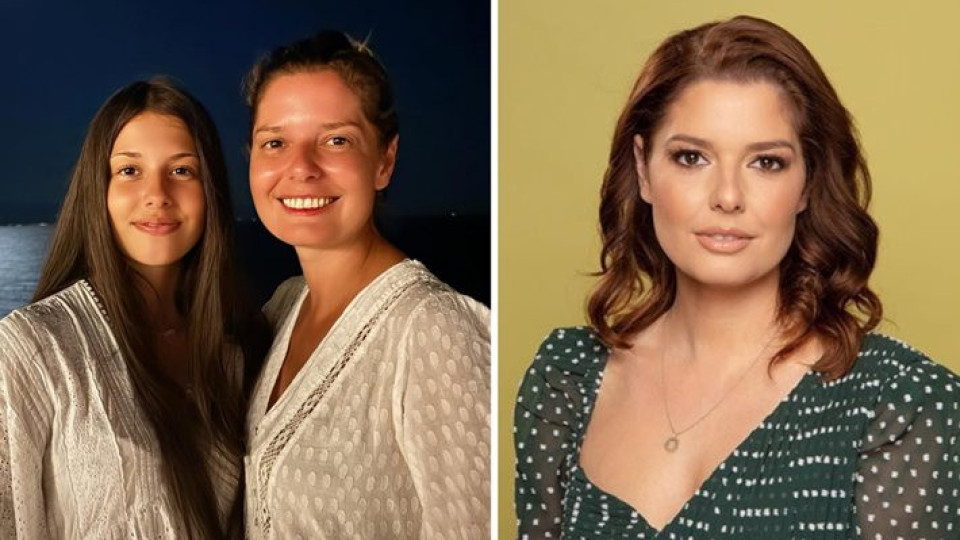 Алекс Сърчаджиева в ступор: 15-годишната й щерка София й доведе „зет“! (ето кой е първата й любов - СНИМКИ)