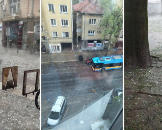 Порой с градушка връхлетя София