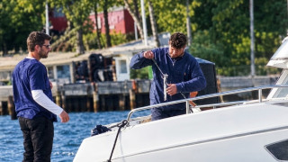 Къванч влезе в морето за риба